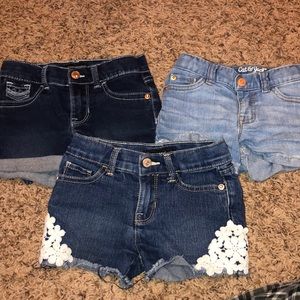 3 Pair Toddler Shorts